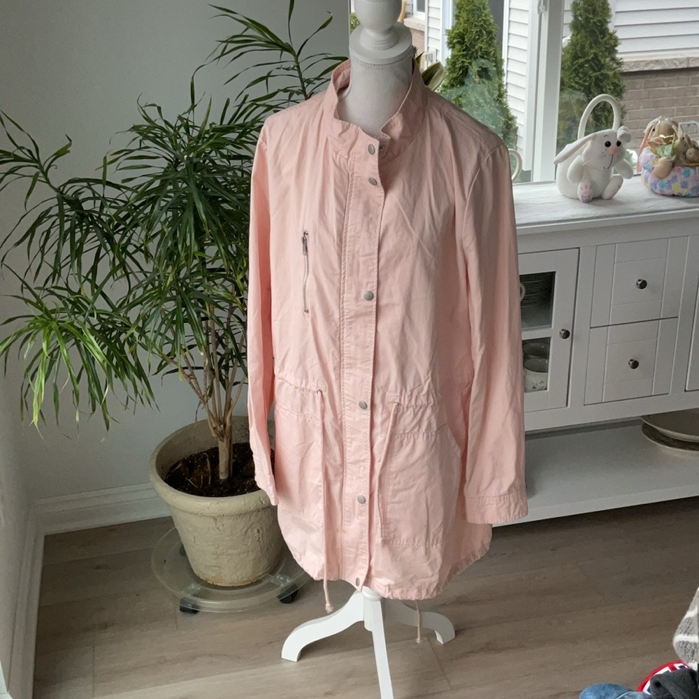 Women's light Pink cotton Jacket